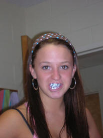 Girl with Tooth Grill